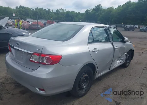 2012 Toyota Corolla Le z USA, uszkodzony, nr VIN 2T1BU4EE7CC787547
